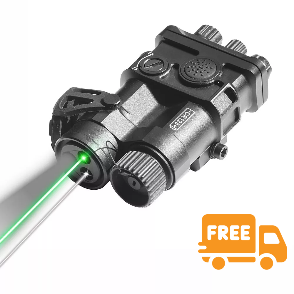 Laserspeed M6TR Green+IR Aiming Laser+IR Laser Illuminator w/Crane Port