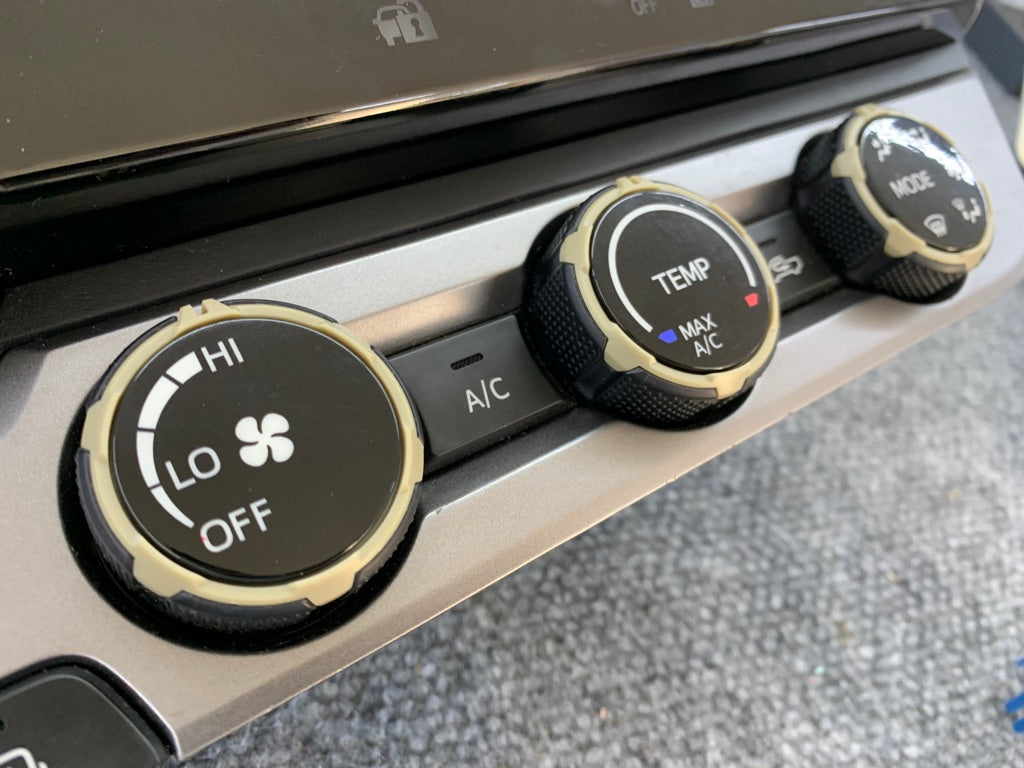 Toyota Tacoma Climate Control Rings