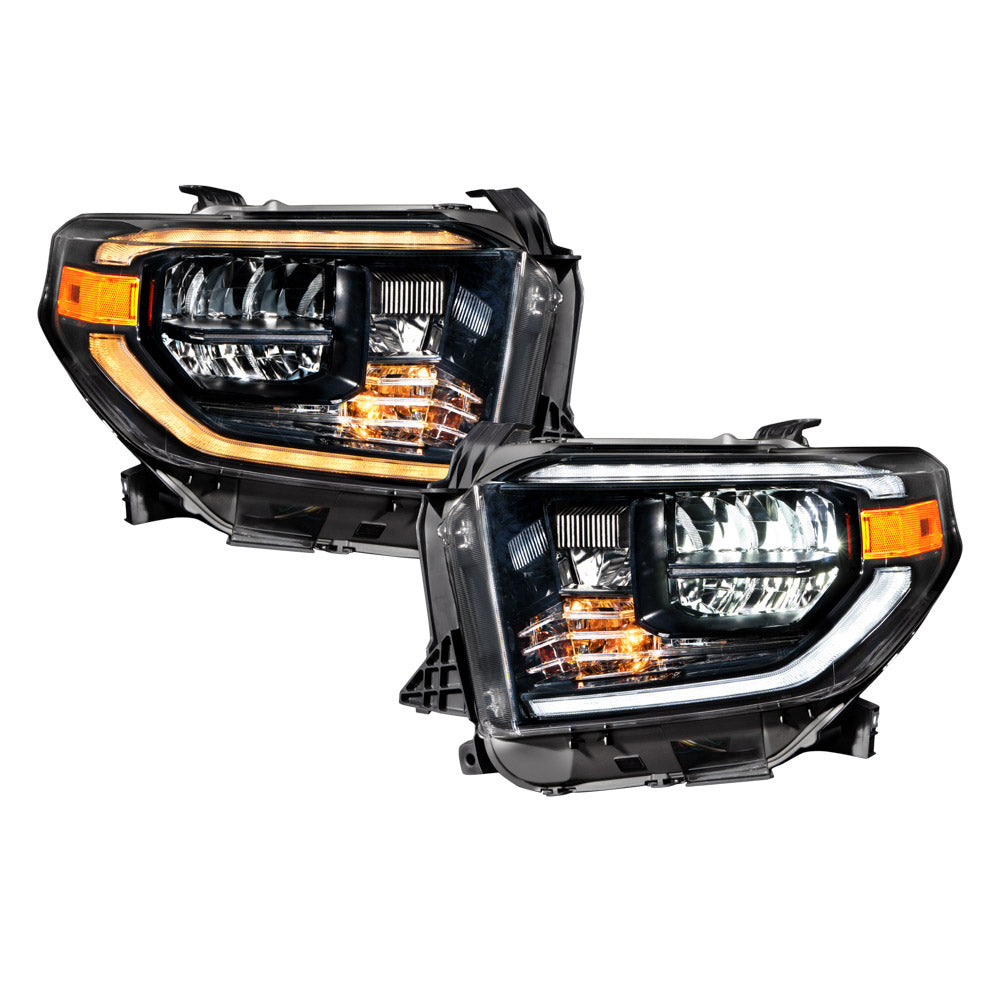 2014-2021 Toyota Tundra LED Reflector Headlights Pair Form Lighting - premium lighting for vehicles.