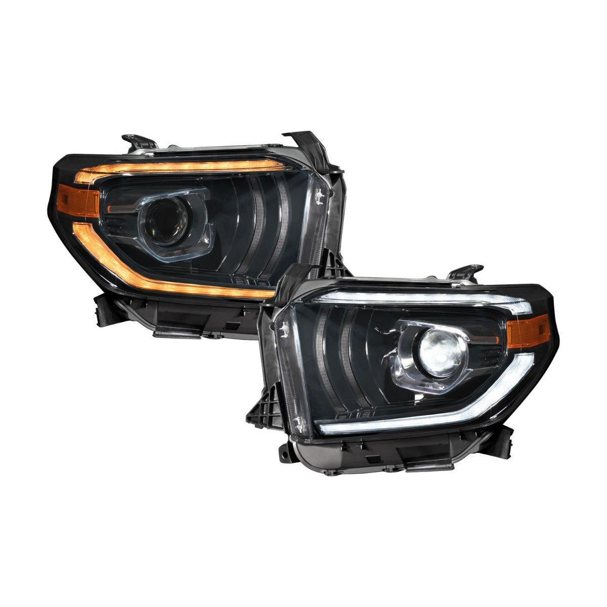 2014-2021 Toyota Tundra LED Projector Headlights Pair Form Lighting - premium lighting for vehicles.