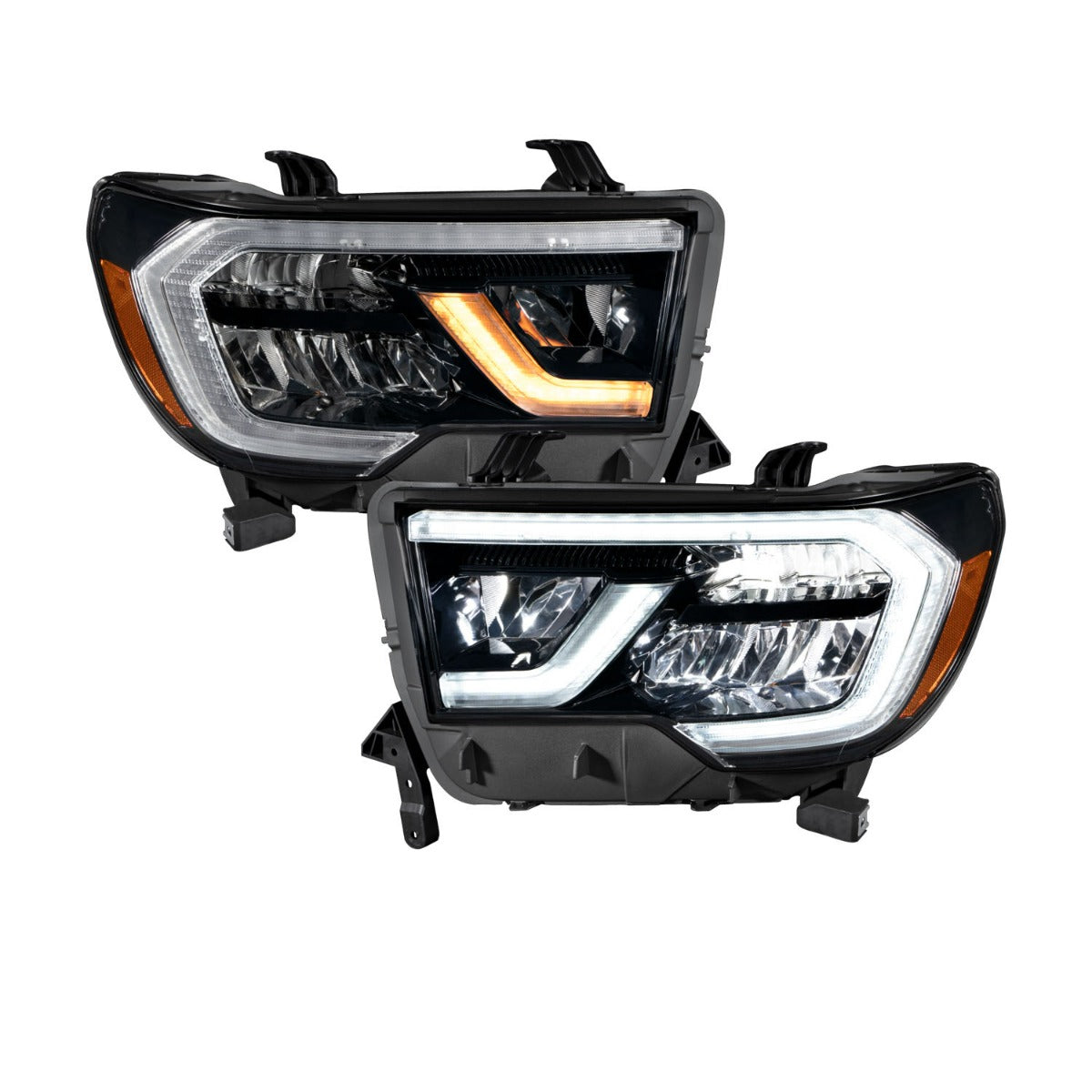 2007-2013 Toyota Tundra and 2008-2017 Sequoia LED Reflector Headlights Pair Form Lighting - premium lighting for vehicles.
