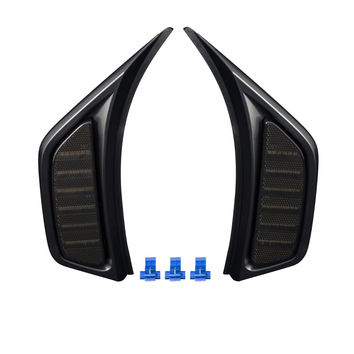 2020-2024 Jeep Gladiator LED Fender Lights Pair Smoked Form Lighting - premium lighting for vehicles.