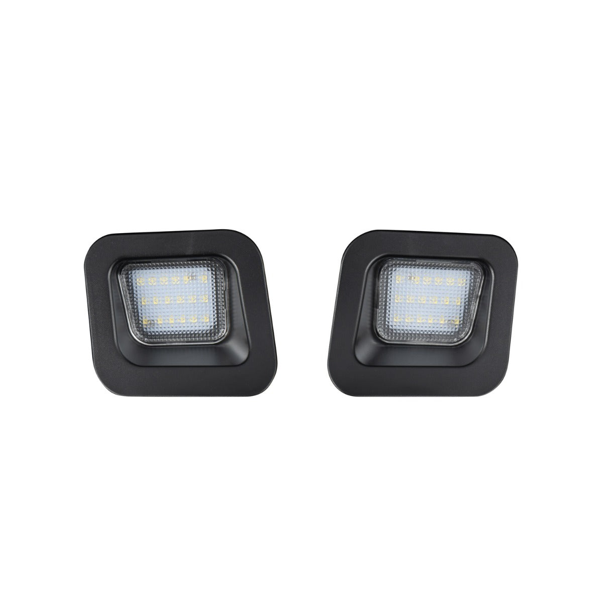 2003-2018 Ram 1500/2500/3500 LED License Plate Lights Pair, Clear Form Lighting - premium lighting for vehicles.