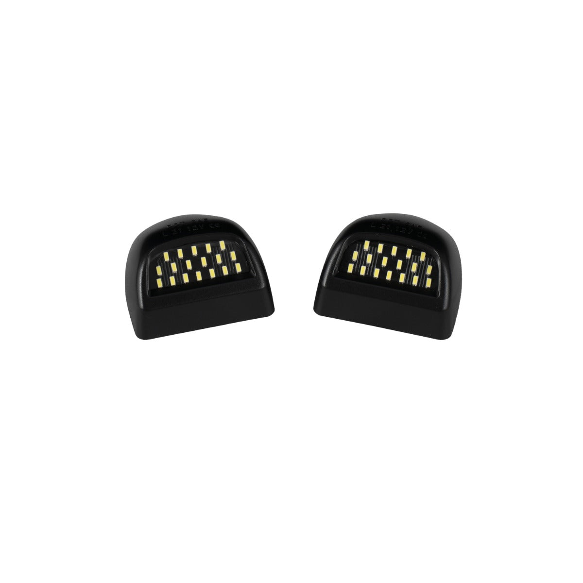 1999-2013 Chevrolet Silverado LED License Plate Lights Pair, Clear Form Lighting - premium lighting for vehicles.