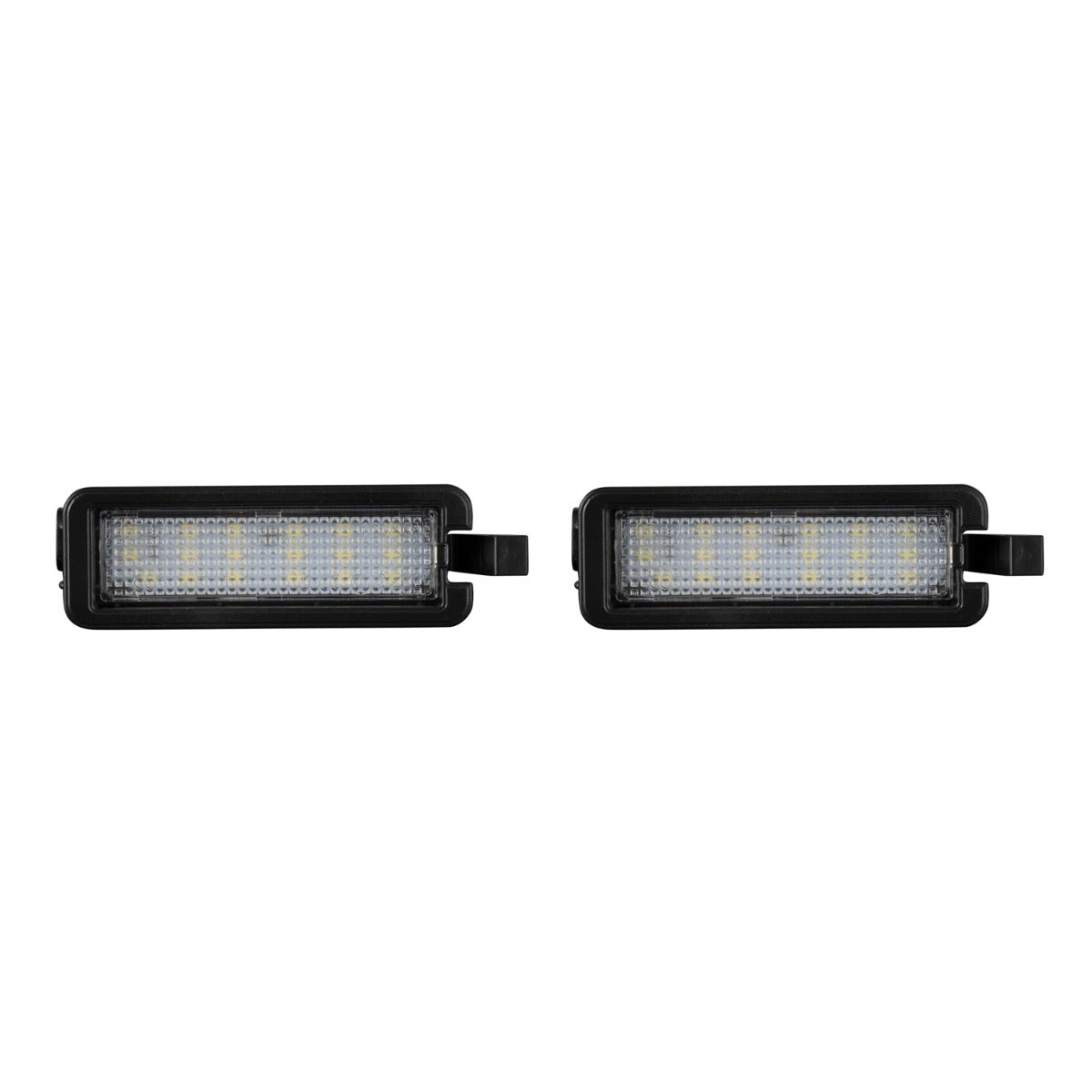 2015-2023 Chrysler 300 LED License Plate Lights Pair, Clear Form Lighting - premium lighting for vehicles.