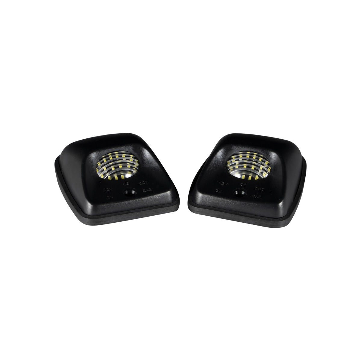 1995-2004 Toyota Tacoma LED License Plate Lights Pair, Clear Form Lighting - premium lighting for vehicles.