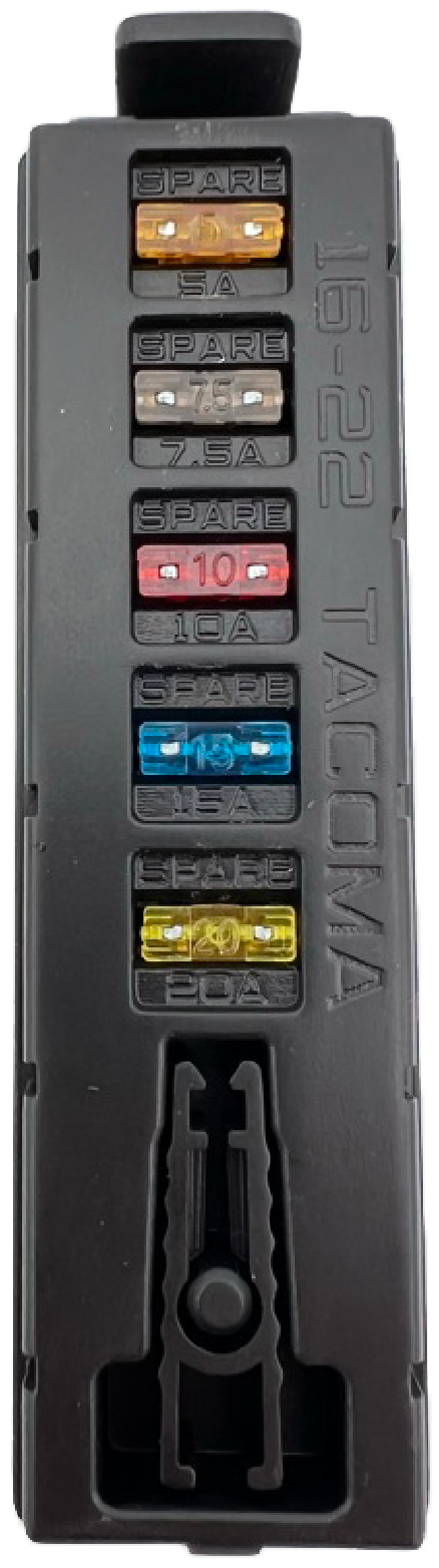 Toyota Tacoma Extended Fuse Cover V2
