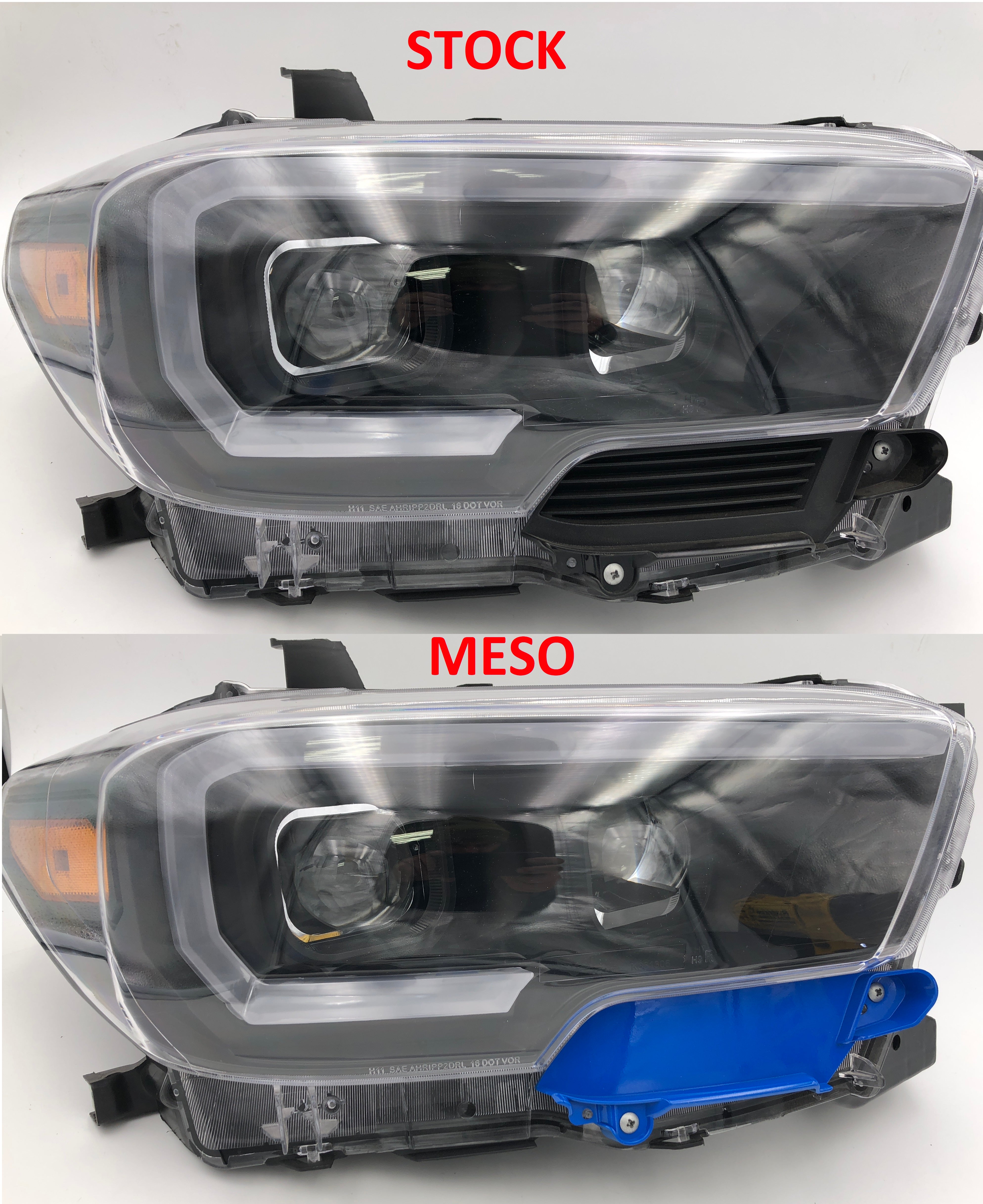 Toyota Tacoma Headlight Trim Plates