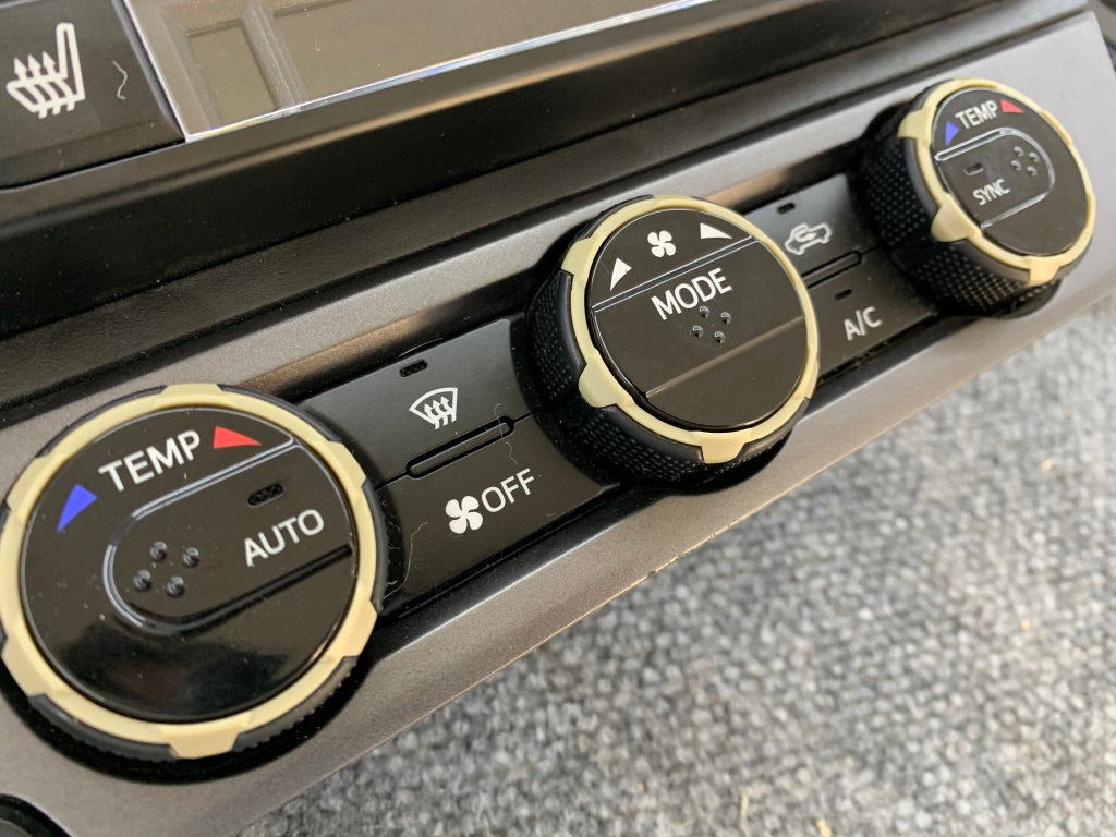Toyota Tacoma Climate Control Rings
