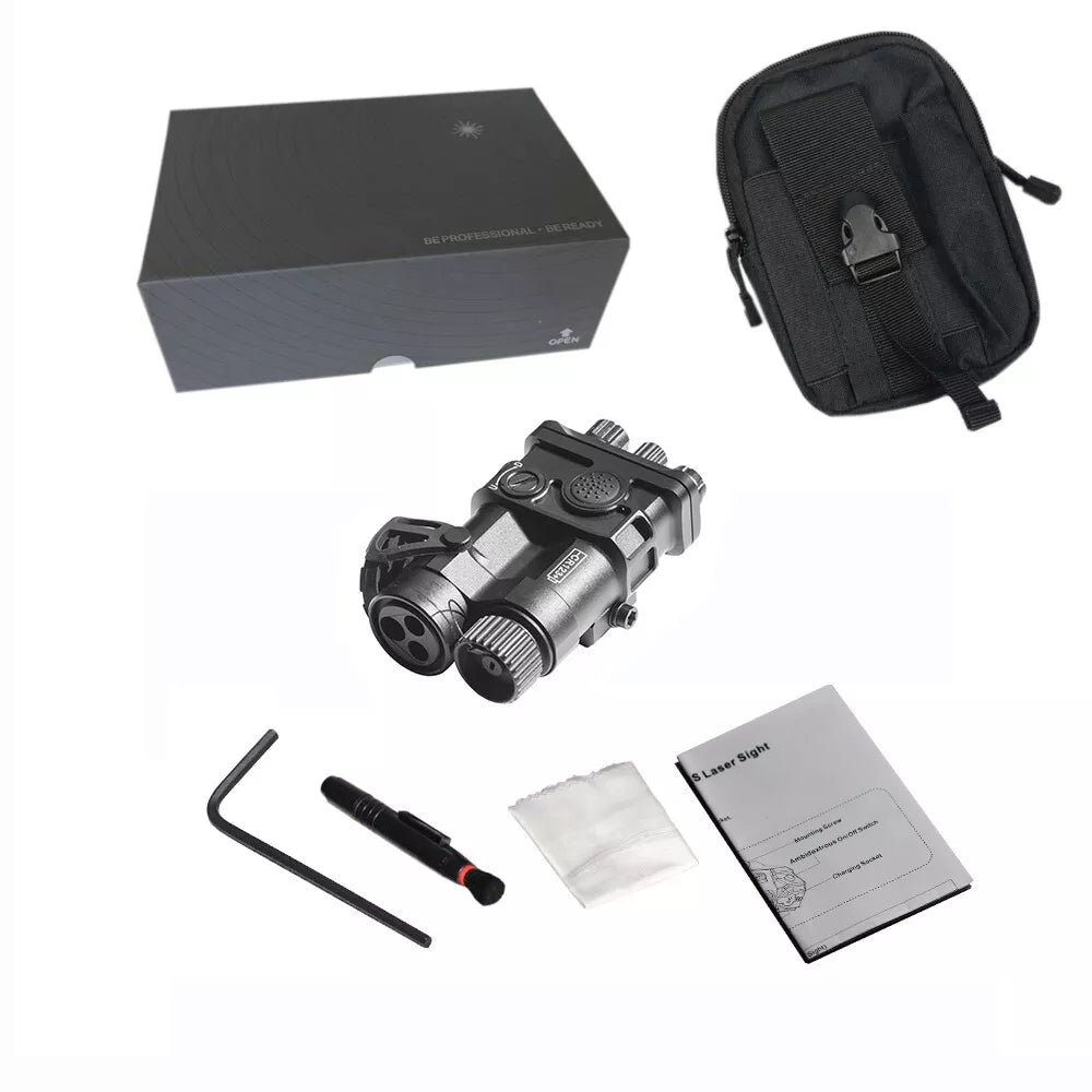 Laserspeed M6TR Green+IR Aiming Laser+IR Laser Illuminator w/Crane Port
