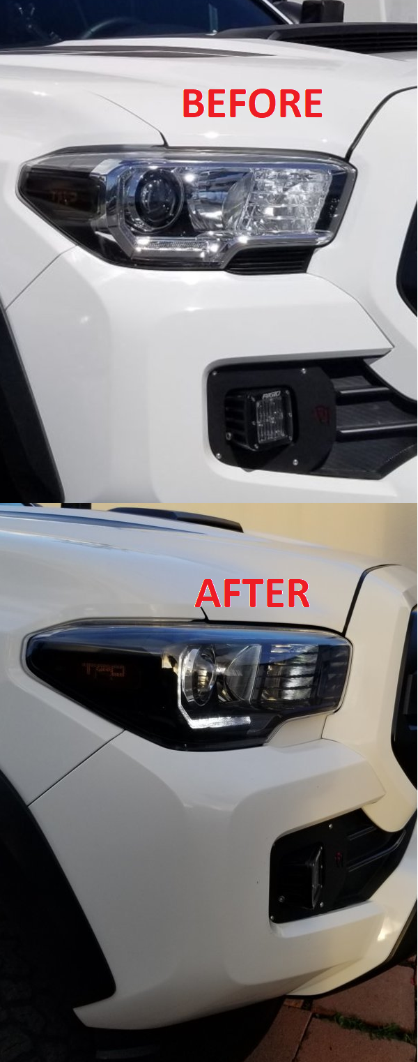 Toyota Tacoma Headlight Trim Plates